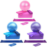 5 Pcs Yoga Equipment Ball Blocks Set